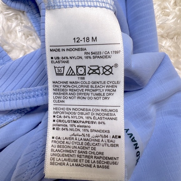 OLD NAVY || Periwinkle Blue Bathing Suit - Picture 3 of 3